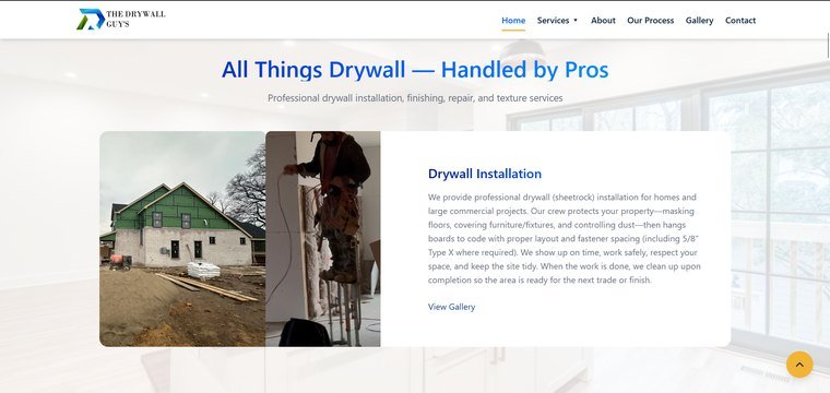 Drywall Contractor - detalle